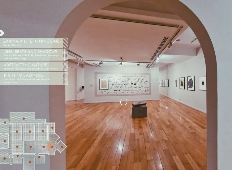 KNMA Saket digital museum screen