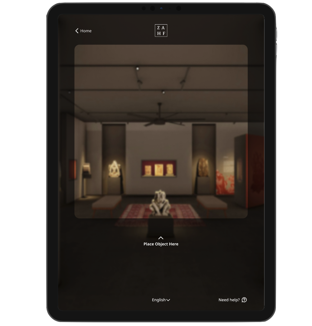 ZAHF interface screen four